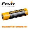 Batteries Fenix 21700 Battery ARB-L21-5000U | Fenix Distributor -Cheap Brightguy Store Fenix 21700 Battery ARB L21 5000U
