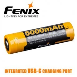 Batteries Fenix 21700 Battery ARB-L21-5000U | Fenix Distributor