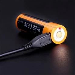 Batteries Fenix ARB-L18-2600U 18650 Li-ion Rechargeable Battery With Micro USB Port -Cheap Brightguy Store Fenix ARB L18 2600U 18650 Battery 2 1
