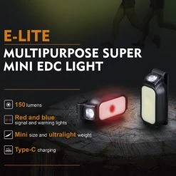 Boating Flashlights Fenix E-LITE Multi Purpose Mini Light | 150 Lumens -Cheap Brightguy Store Fenix E LITE Multi Purpose Mini Light 4 600x600 1