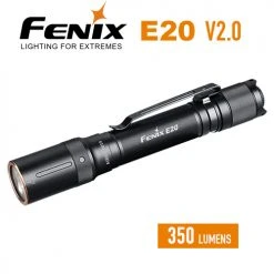 Boating Flashlights Fenix E20 V2.0 High Performance AA Flashlight | Fenix Distributor