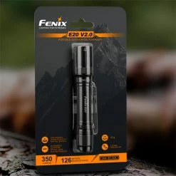Boating Flashlights Fenix E20 V2.0 High Performance AA Flashlight | Fenix Distributor -Cheap Brightguy Store Fenix E20 V2 High Performance AA Flashlight 7