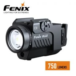 Fenix GL22 Rechargeable Weapon Light With Red Laser | 750 Lumens