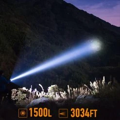 Boating Flashlights Fenix HT18 Long Range Flashlight | 3,034 Foot Beam -Cheap Brightguy Store Fenix HT18 Long Range Flashlight 7