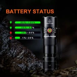 Dog Walking Fenix PD25R Rechargeable Flashlight | Authorized Distributor -Cheap Brightguy Store Fenix PD25R Rechargeable Flashlight 8 600x600 1