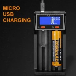 Accessories Fenix Two Bay Smart Battery Charger, ARE-D2 | Fenix Distributor -Cheap Brightguy Store Fenix Two Bay Smart Battery Charger 4