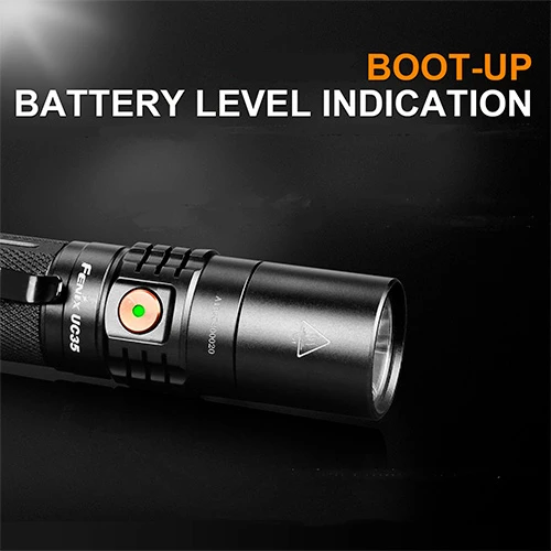 Camping Fenix UC35 V2.0 Flashlight | USB Charging | 1,000 Lumens 8 Camping Fenix UC35 V2.0 Flashlight | USB Charging | 1,000 Lumens - Image 6