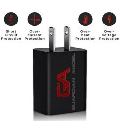 Accessories Guardian Angel ACC-ACA-C Charging Adapter With USB-C Cable -Cheap Brightguy Store Guardian Angel ELT AC C Charging Adapter 1 600x600 1