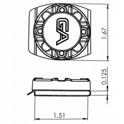 Accessories Guardian Angel Small Magnetic Mount | ACC-UCMS -Cheap Brightguy Store Guardian Angel Small Magnetic Mount 2 600x600 1