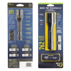 Automotive Repair Flashlights INOVA® T8R™ PowerSwitch™ Dual Color (White & Red) Flashlight | USB Rechargeable -Cheap Brightguy Store INOVA T8R PowerSwitch Rechargeable Dual Color Flashlight 6