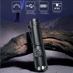 Boating Flashlights Klarus G15 Compact Rechargeable Flashlight | 4000 Lumens -Cheap Brightguy Store Klarus G15 Compact Rechargeable Flashlight 13