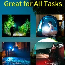 Boating Flashlights Klarus RS10 USB-C Rechargeable Spotlight And Floodlight | 800 Lumens -Cheap Brightguy Store Klarus RS10 USB Rechargeable Spotlight Flashlight 7 600x600 1