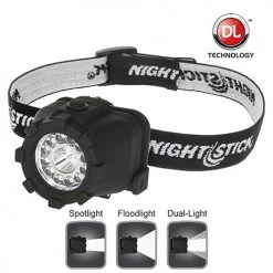 Automotive Repair Flashlights Nightstick Dual-Light Headlamp NSP-4606B | NightStick Distributor