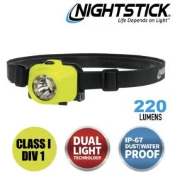 Headlamps Nightstick Intrinsically Safe Dual Beam Headlamp XPP5453G | Nightstick Distributor