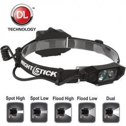 Fire Nightstick NSP-4616B Low Profile Headlamp | 450 Lumens