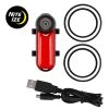 Flashlights Nite Ize Radiant® 125 Rechargeable Bike Light | High Vis RED -Cheap Brightguy Store Nite Ize Radiant 125 Rechargeable Bike Light