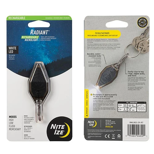Boating Flashlights Nite Ize Radiant® Microlight | USB Rechargeable 4 Boating Flashlights Nite Ize Radiant® Microlight | USB Rechargeable - Image 2