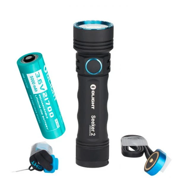 Flashlights Olight Seeker 2 High Performance Flashlight | 3,000 Lumens 4 Flashlights Olight Seeker 2 High Performance Flashlight | 3,000 Lumens - Image 2