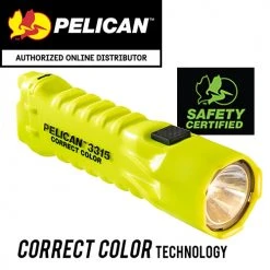 Automotive Repair Flashlights Pelican 3315CC Correct Color Flashlight | Intrinsically Safe