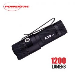 Automotive Repair Flashlights Powertac E10 G4 Pocket Light | 1200 Lumens
