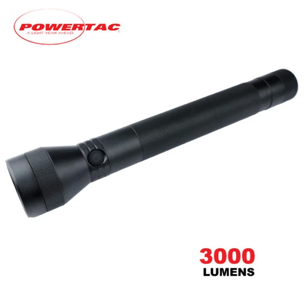 Boating Flashlights Powertac Guardsman Full-Size Rechargeable Flashlight | 3,000 Lumens 3 Boating Flashlights Powertac Guardsman Full-Size Rechargeable Flashlight | 3,000 Lumens