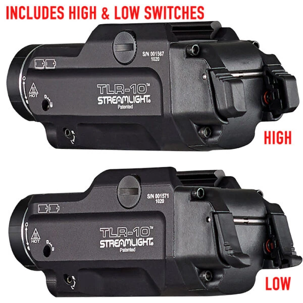 Flashlights Streamlight TLR-10 Low Profile Tactical Weapon Light | 1,000 Lumens 4 Flashlights Streamlight TLR-10 Low Profile Tactical Weapon Light | 1,000 Lumens - Image 2