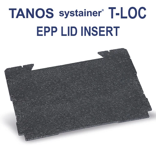 TANOS Systainer T-Loc Lid Insert EPP | Tanos Distributor -Cheap Brightguy Store TANOS systainer T Loc Lid Insert EPP